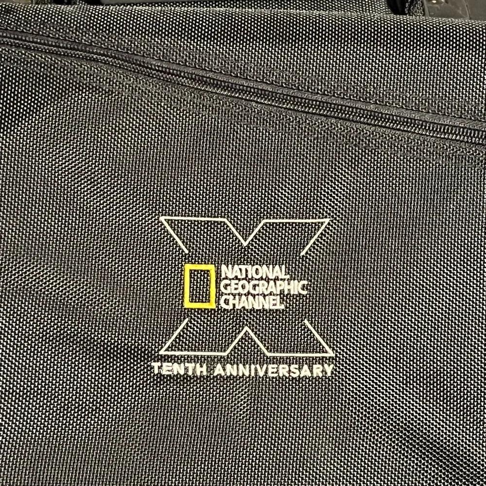 National Geographic Nat Geo Channel 10 Year Vertical Shoulder Messenger Bag